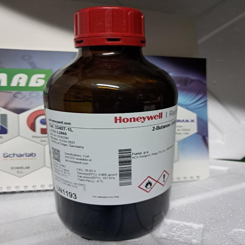 Бутанон puriss.p.a., ACS. Реагент, Ph.Eur. Реагент, 1 л